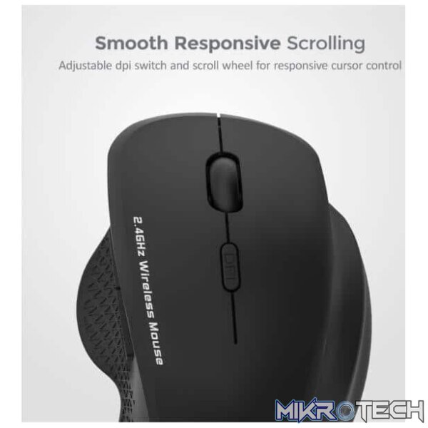 6B Wireless Optical Mouse - MW280 Red - Image 4